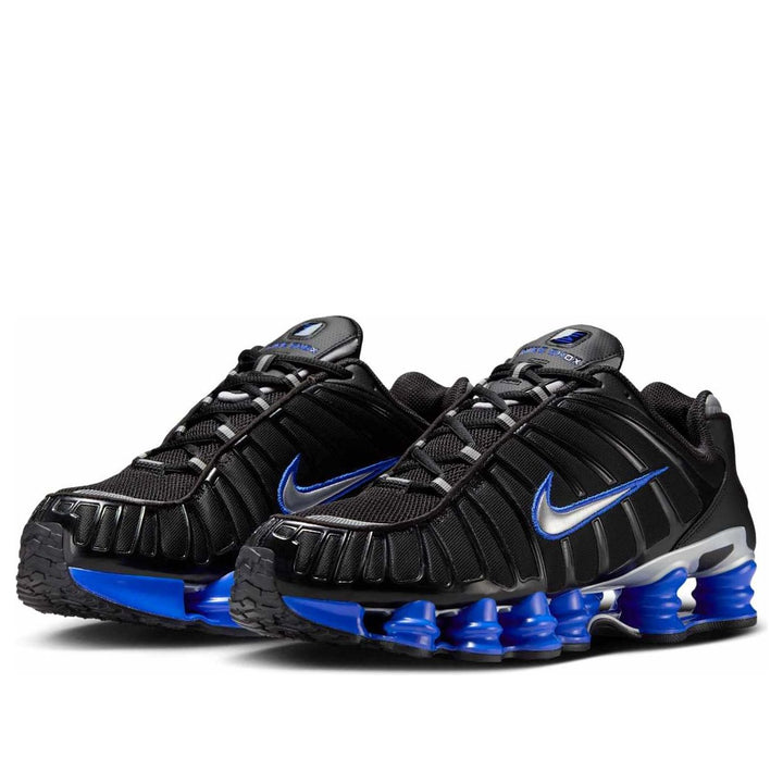 NIKE SHOX TL BLACK RACER BLUE METALLIC SILVER