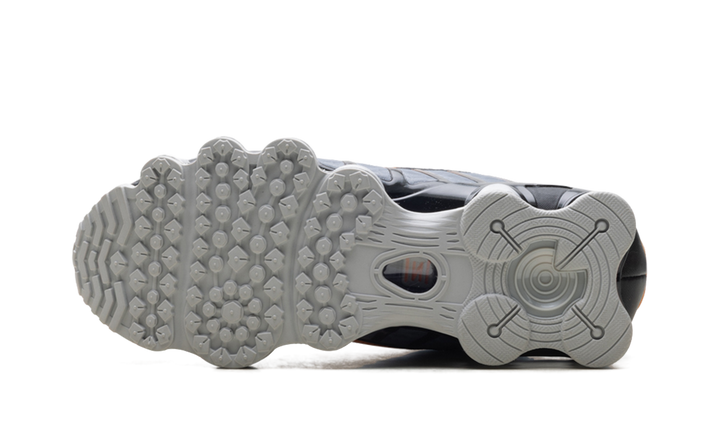 NIKE SHOX TL LIGHT SMOKE GREY BLACK BRIGHT MANDARIN