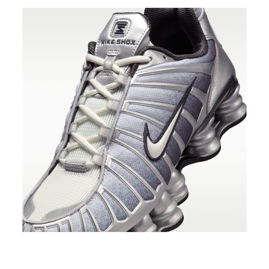 NIKE SHOX TL METALLIC SILVER