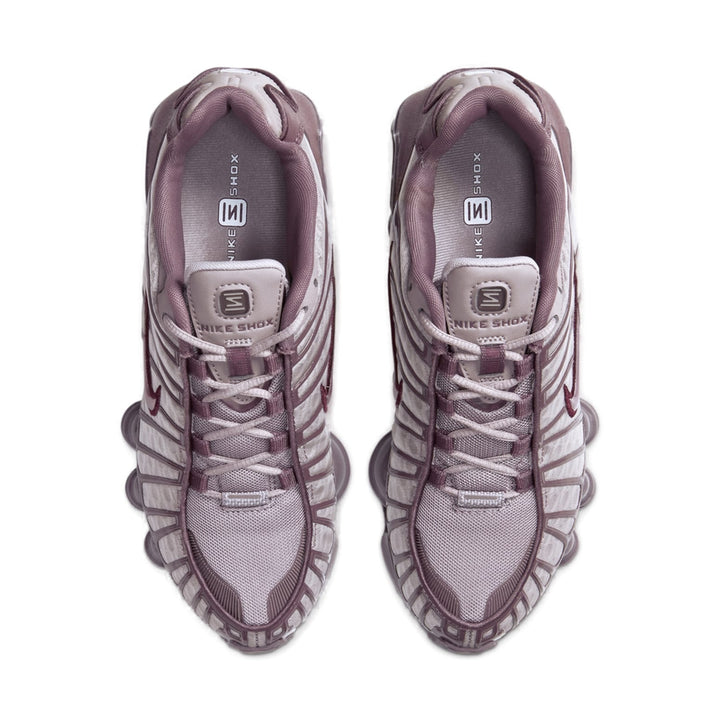 NIKE SHOX TL PUMICE NIGHT MAROON (WOMEN&