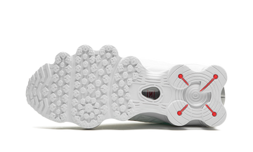 NIKE SHOX TL WHITE SILVER WOMENS — Stock