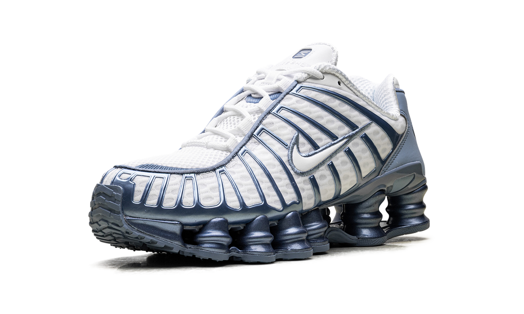NIKE SHOX TL WHITE WORK BLUE WOMENS
