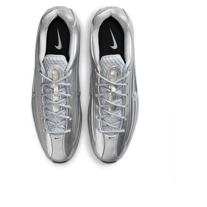 NIKE SHOX Z METALLIC SILVER BLACK WOMENS