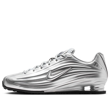 NIKE SHOX Z METALLIC SILVER BLACK WOMENS — Stock