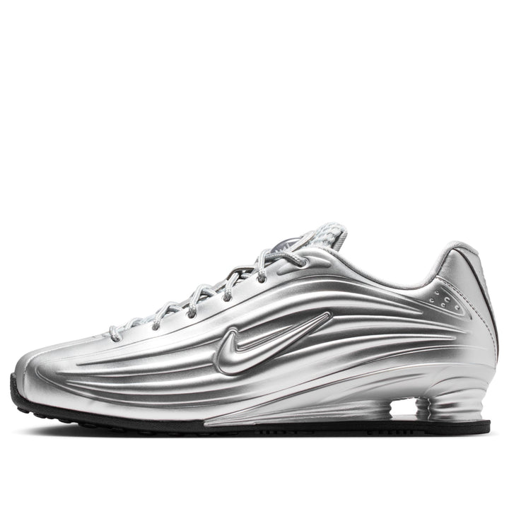 NIKE SHOX Z METALLIC SILVER BLACK WOMENS