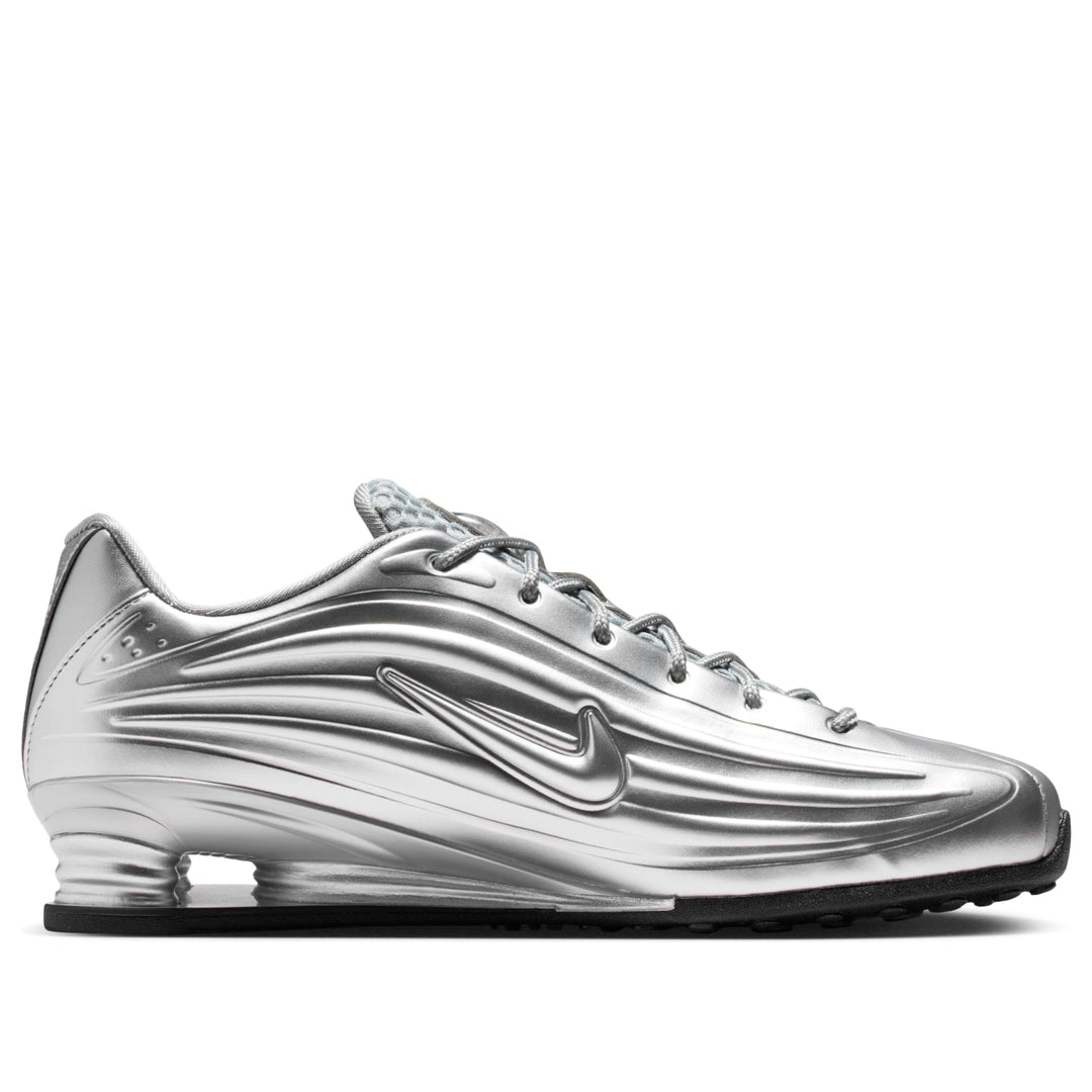 NIKE SHOX Z METALLIC SILVER BLACK WOMENS