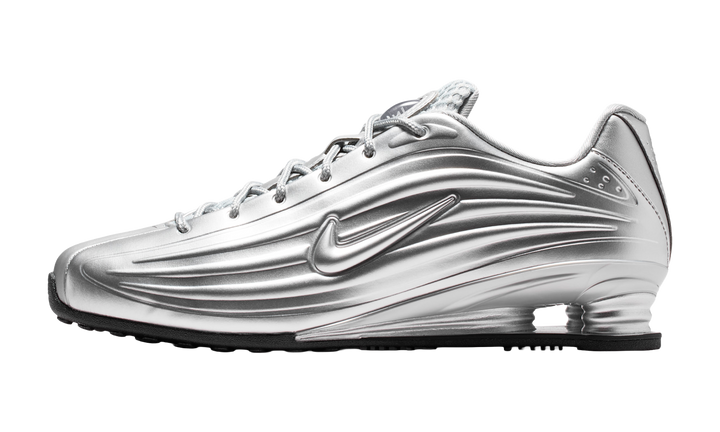 NIKE SHOX Z METALLIC SILVER BLACK WOMENS