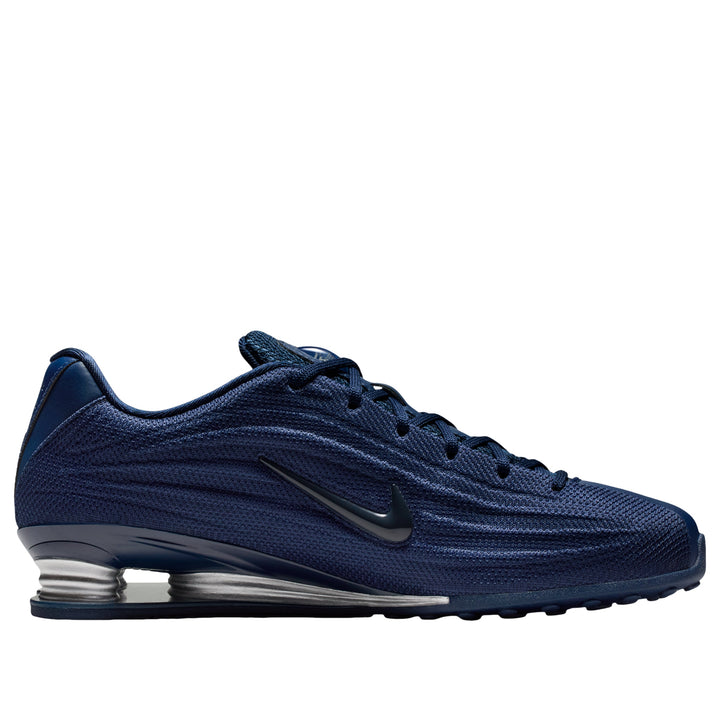 NIKE SHOX Z MIDNIGHT NAVY METALLIC SILVER WOMENS