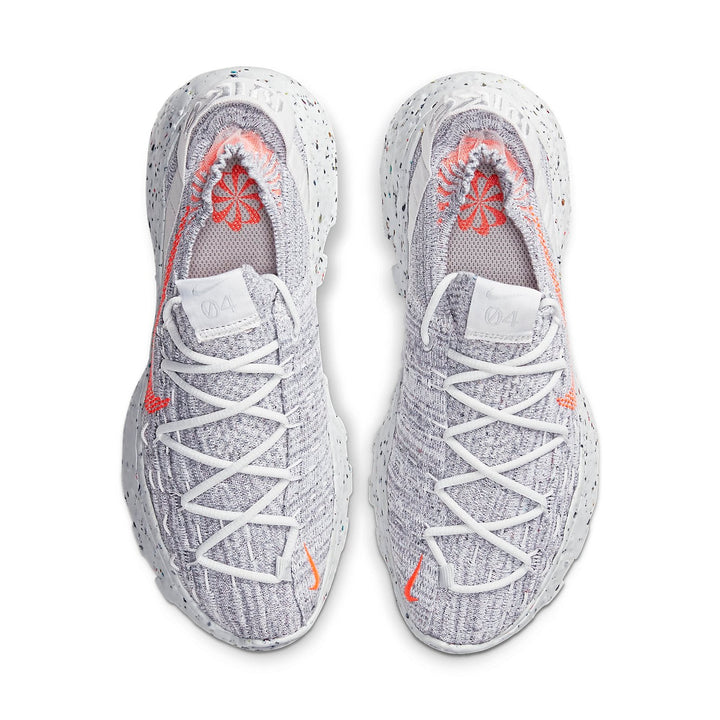 NIKE SPACE HIPPIE 04 SUMMIT WHITE HYPER CRIMSON WOMENS