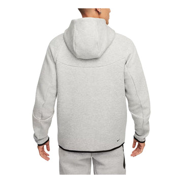 NIKE SPORTSWEAR TECH FLEECE FULL ZIP HOODIE DARK GREY HEATHER — Stock