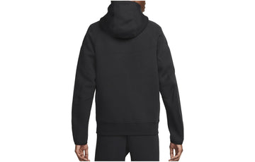 NIKE SPORTSWEAR TECH FLEECE WINDRUNNER FULL-ZIP HOODIE BLACK/BLACK — Stock