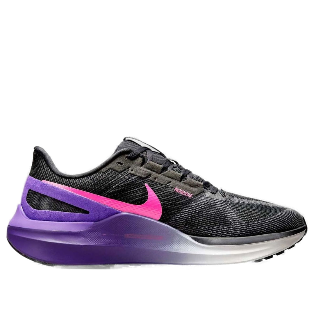 NIKE STRUCTURE 25 BLACK ANTHRACITE FIELD PURPLE LASER FUCHSIA