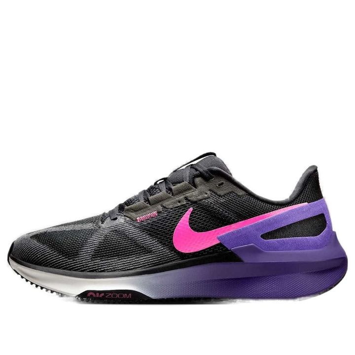 NIKE STRUCTURE 25 BLACK ANTHRACITE FIELD PURPLE LASER FUCHSIA
