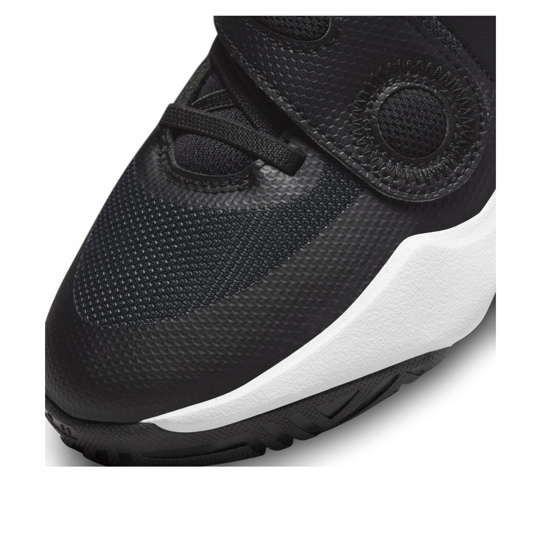 NIKE TEAM HUSTLE D 11 BLACK WHITE GS