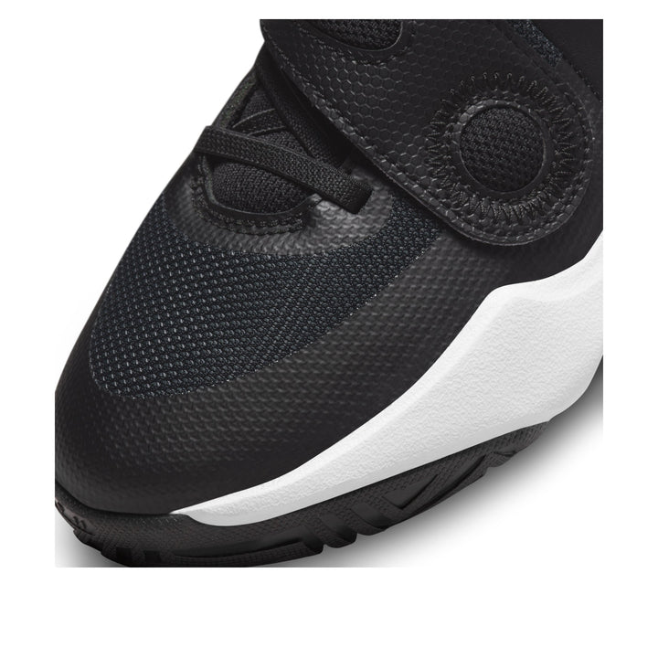 NIKE TEAM HUSTLE D 11 BLACK WHITE GS
