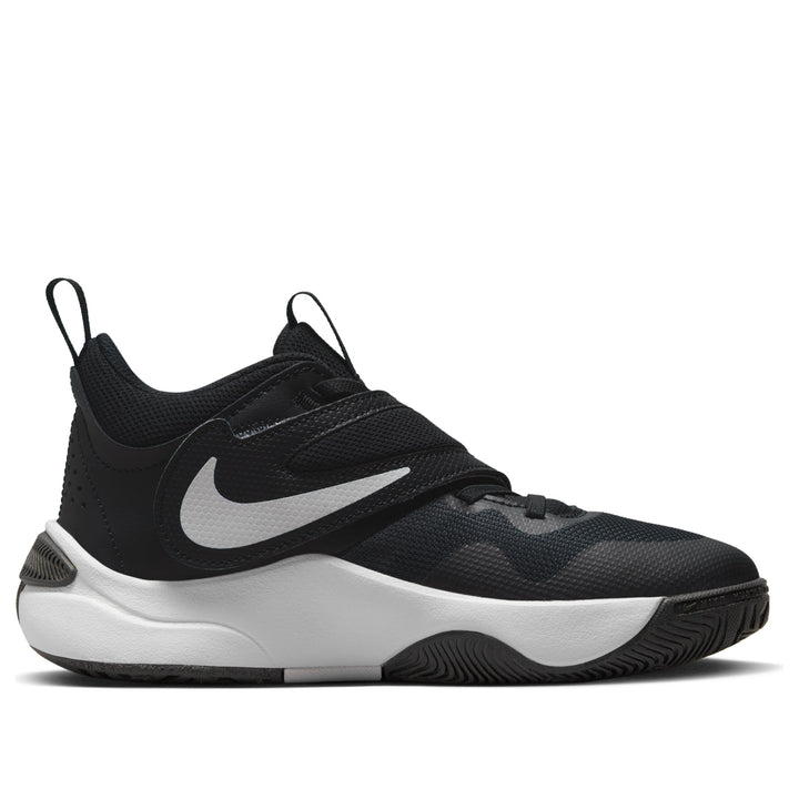 NIKE TEAM HUSTLE D 11 BLACK WHITE GS