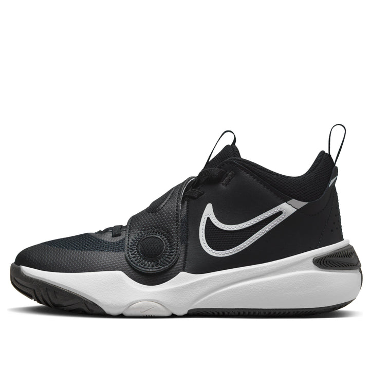 NIKE TEAM HUSTLE D 11 BLACK WHITE GS