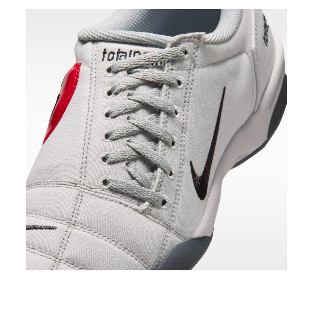 NIKE TOTAL 90 PREMIUM LIGHT SMOKE GREY UNIVERSITY RED