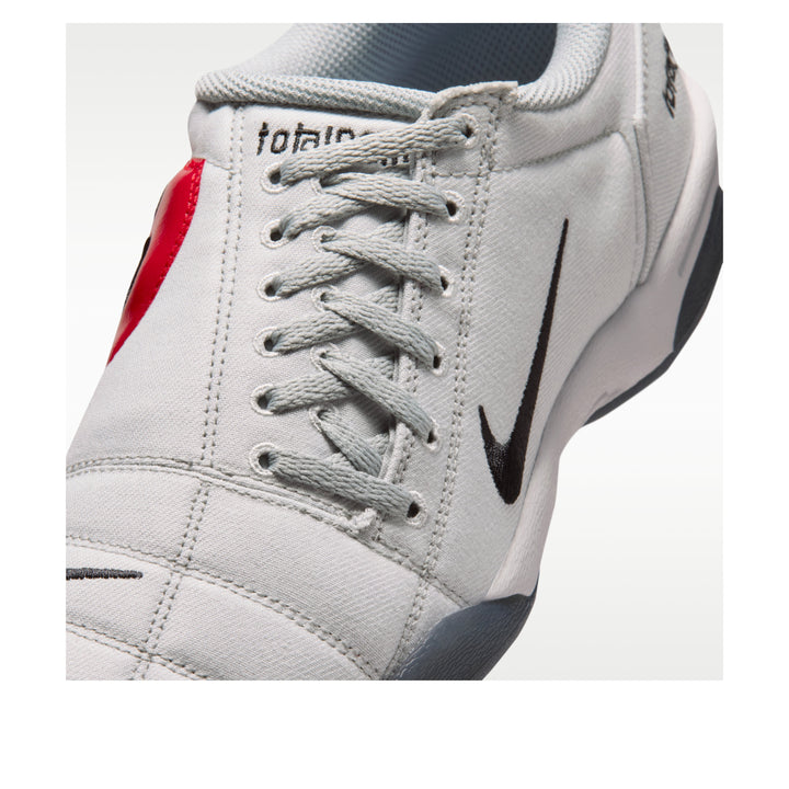 NIKE TOTAL 90 PREMIUM LIGHT SMOKE GREY UNIVERSITY RED