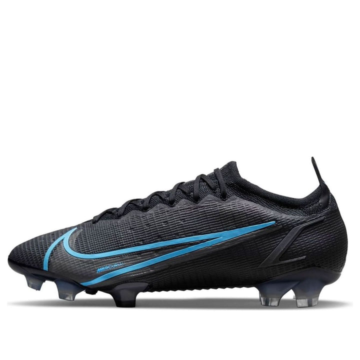 NIKE VAPOR 14 ELITE FG FLYKNIT BLACK IRON GREY BLUE