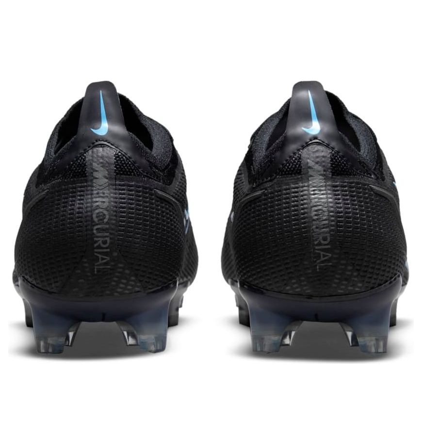 NIKE VAPOR 14 ELITE FG FLYKNIT BLACK IRON GREY BLUE
