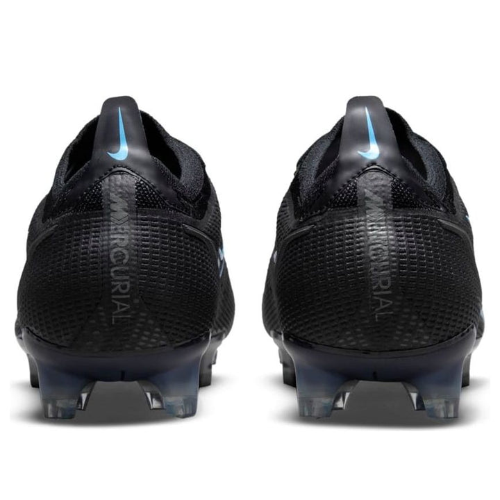 NIKE VAPOR 14 ELITE FG FLYKNIT BLACK IRON GREY BLUE