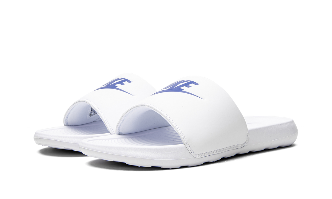 NIKE VICTORI ONE SHOWER SLIDE WHITE GAME ROYAL