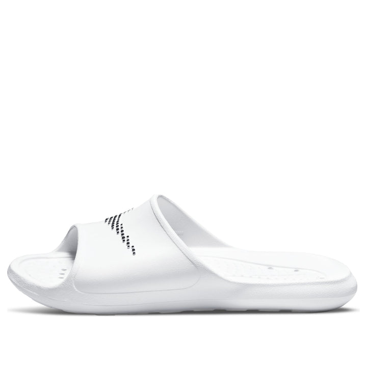 NIKE VICTORI ONE SHOWER SLIDE WHITE POLKA DOT SWOOSH
