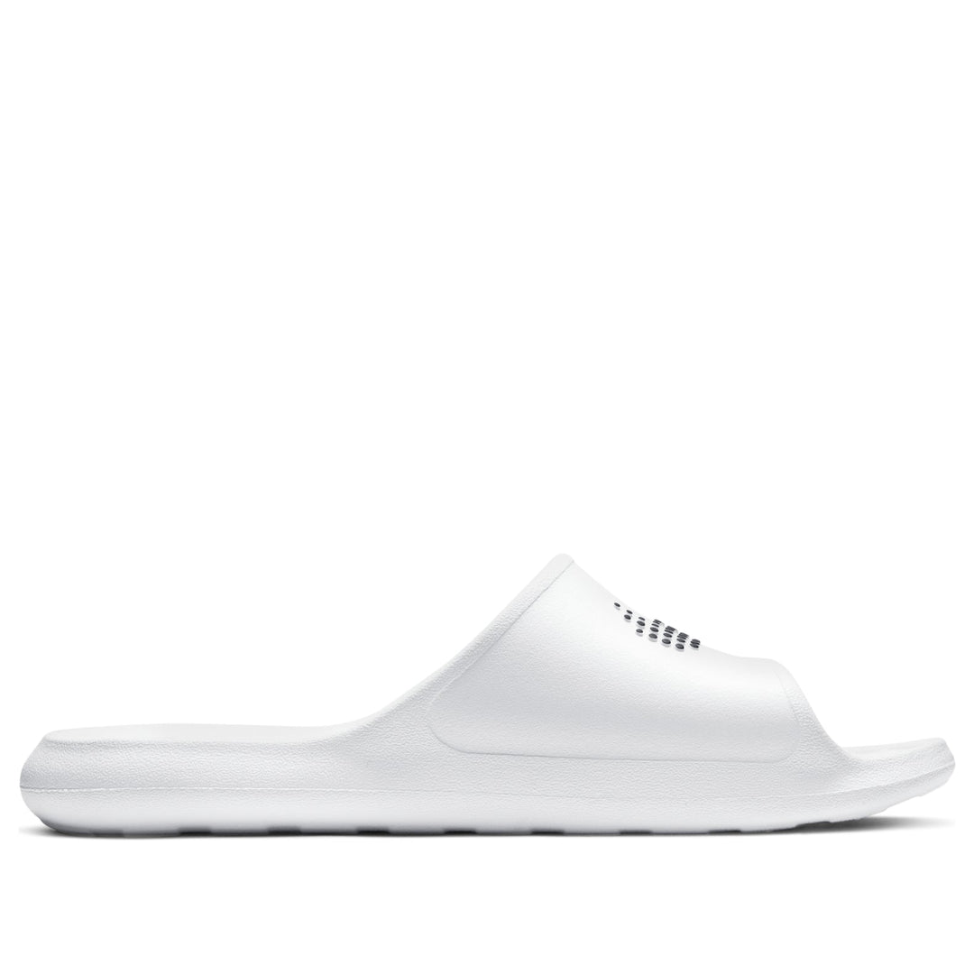 NIKE VICTORI ONE SHOWER SLIDE WHITE POLKA DOT SWOOSH