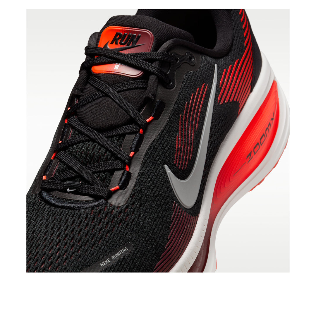 NIKE VOMERO 18 BLACK BRIGHT CRIMSON TEAM RED SUMMIT WHITE