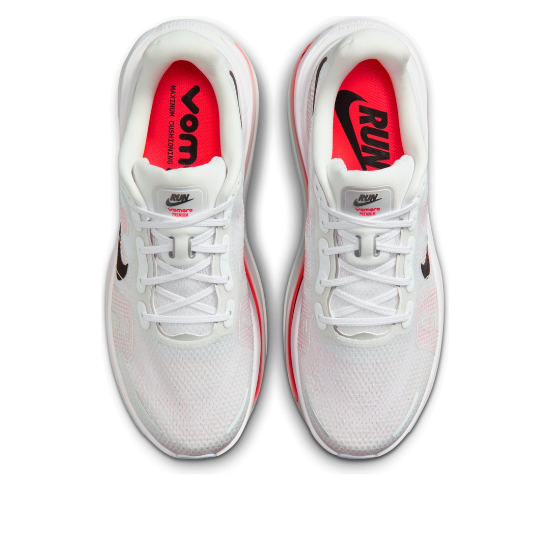 NIKE VOMERO PREMIUM WHITE BRIGHT CRIMSON