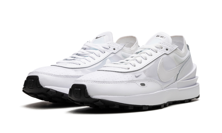 NIKE WAFFLE ONE WHITE BLACK WHITE WOMENS