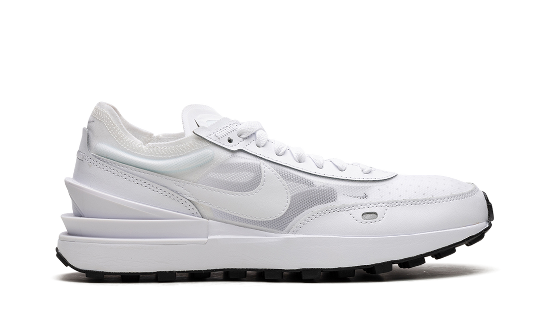 NIKE WAFFLE ONE WHITE BLACK WHITE WOMENS