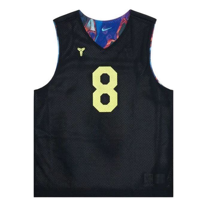 NIKE WHAT THE KOBE REVERSIBLE JERSEY BLACK/BRIGHT CRIMSON