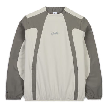 NIKE X CORTEIZ MID LAYER PULLOVER FLAT PEWTER GREY — Stock