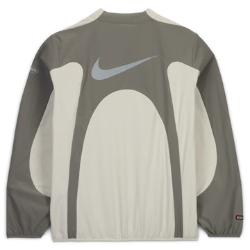 NIKE X CORTEIZ MID LAYER PULLOVER FLAT PEWTER GREY