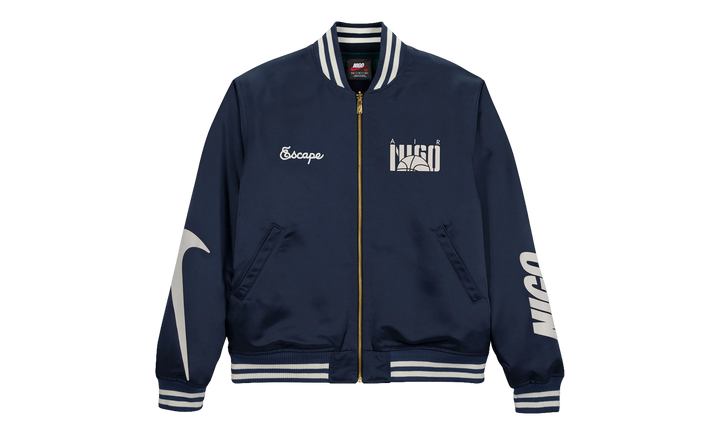 NIKE X NIGO SOUVENIR JACKET MIDNIGHT NAVY/BLACK