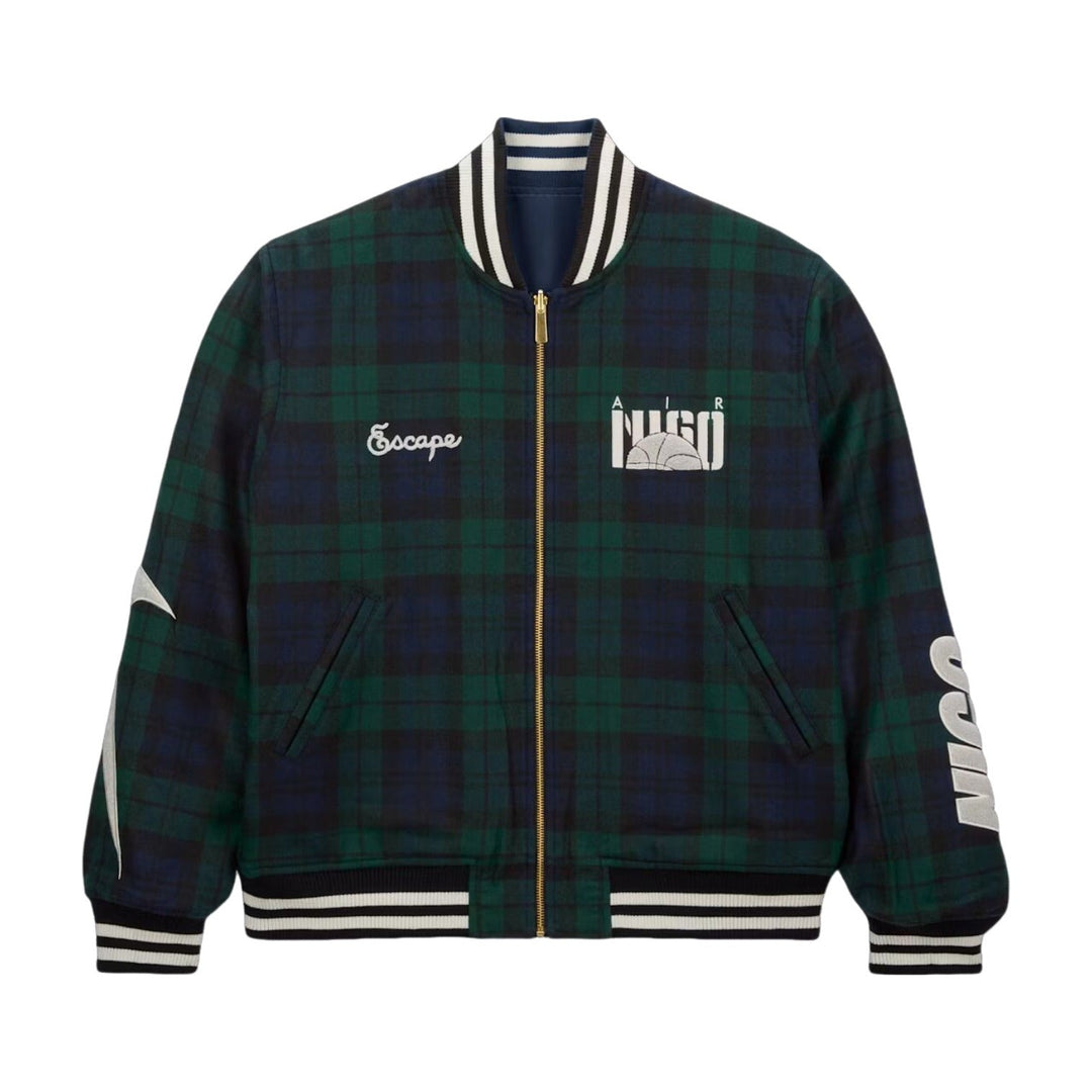 NIKE X NIGO SOUVENIR JACKET MIDNIGHT NAVY/BLACK