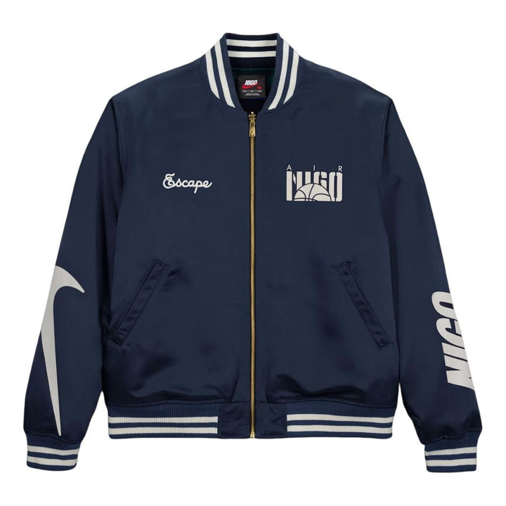 NIKE X NIGO SOUVENIR JACKET MIDNIGHT NAVY/BLACK