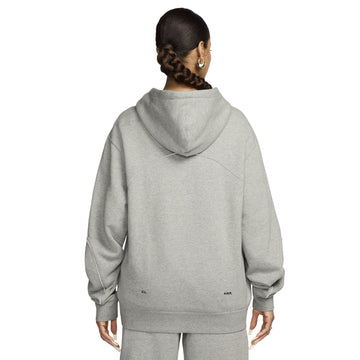 NIKE X NOCTA CS PULLOVER HOODIE DARK GREY HEATHER/MATTE SILVER/BLACK — Stock