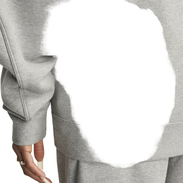 NIKE X NOCTA CS PULLOVER HOODIE DARK GREY HEATHER/MATTE SILVER/BLACK