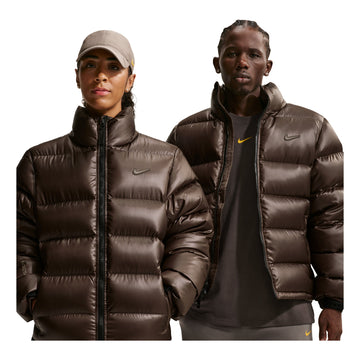 NIKE X NOCTA SUNSET PUFFER JACKET BAROQUE BROWN