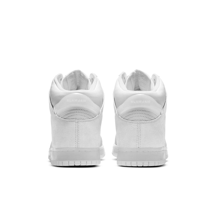 NIKE X SLAM JAM DUNK HIGH PLATINUM WHITE