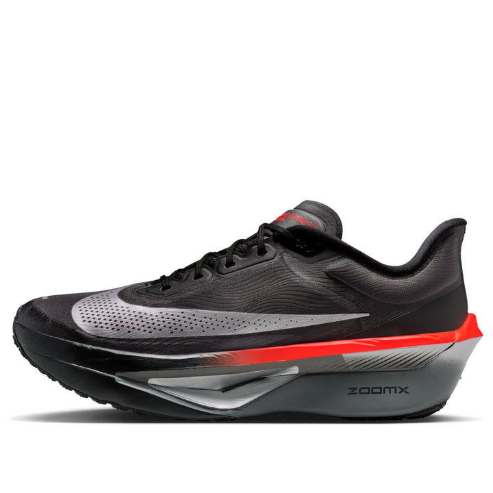 NIKE ZOOM FLY 6 BLACK METALLIC SILVER CRIMSON