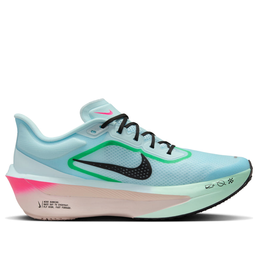 NIKE ZOOM FLY 6 GLACIER ICE HYPER PINK GREEN SHOCK BLACK