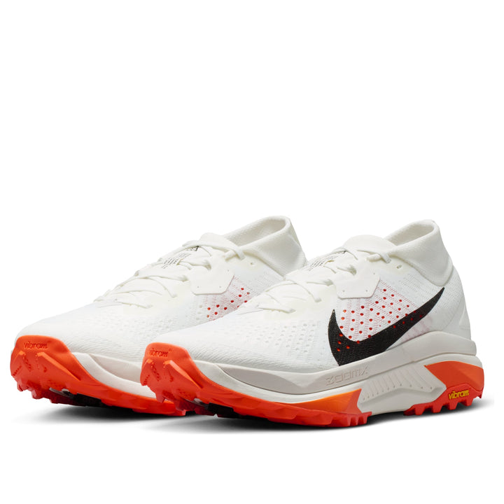 NIKE ZOOMX ACG ZEGAMA SUMMIT WHITE SAFETY ORANGE BLACK