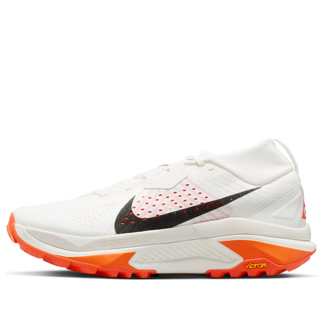 NIKE ZOOMX ACG ZEGAMA SUMMIT WHITE SAFETY ORANGE BLACK