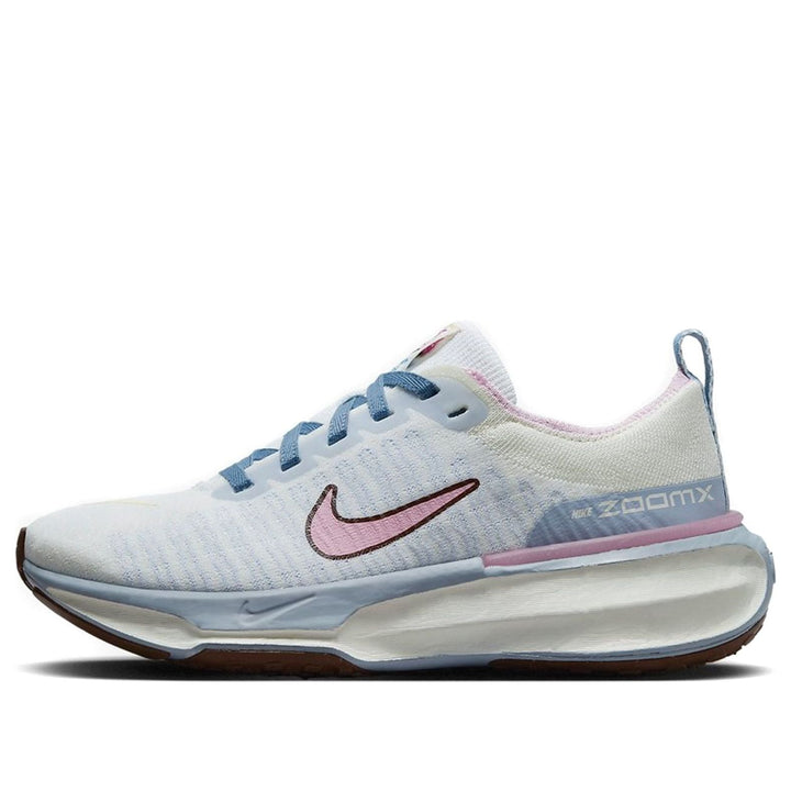 NIKE ZOOMX INVINCIBLE RUN 3 BLUE WHISPER MEDIUM SOFT PINK WOMENS