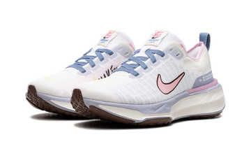 NIKE ZOOMX INVINCIBLE RUN 3 BLUE WHISPER MEDIUM SOFT PINK WOMENS — Stock