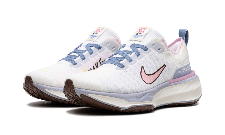 NIKE ZOOMX INVINCIBLE RUN 3 BLUE WHISPER MEDIUM SOFT PINK WOMENS
